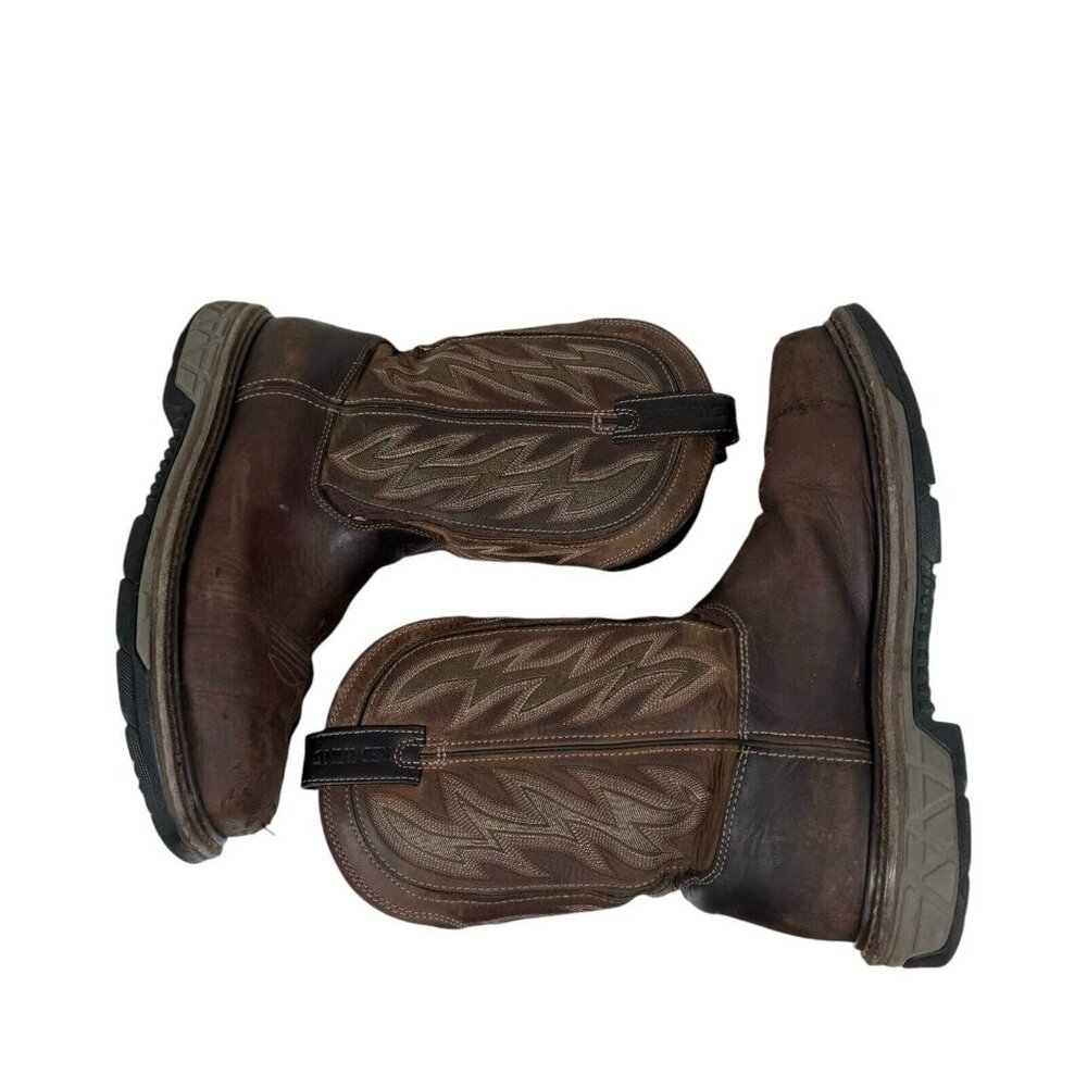 Red Wing 2227 Rio Flex Brown Leather Safety Steel Toe Men's Boots 10 D‎ - Picture 9 of 15